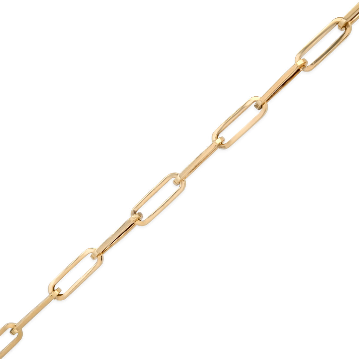 Paper Clip Gold Chain